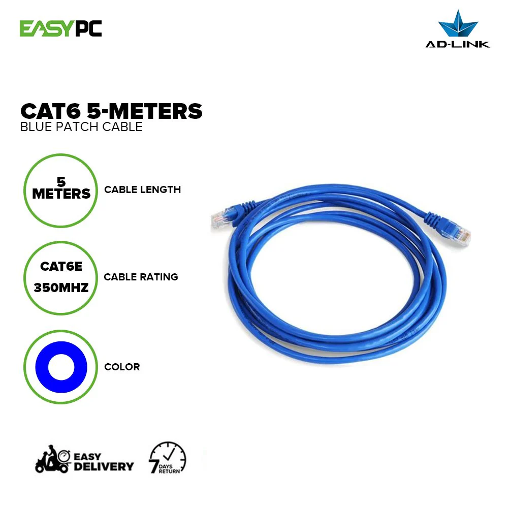 Ad-Link 10-Meters,1.5-Meters, 3-Meters and 5-Meters Cat6 Patch C - Image 11