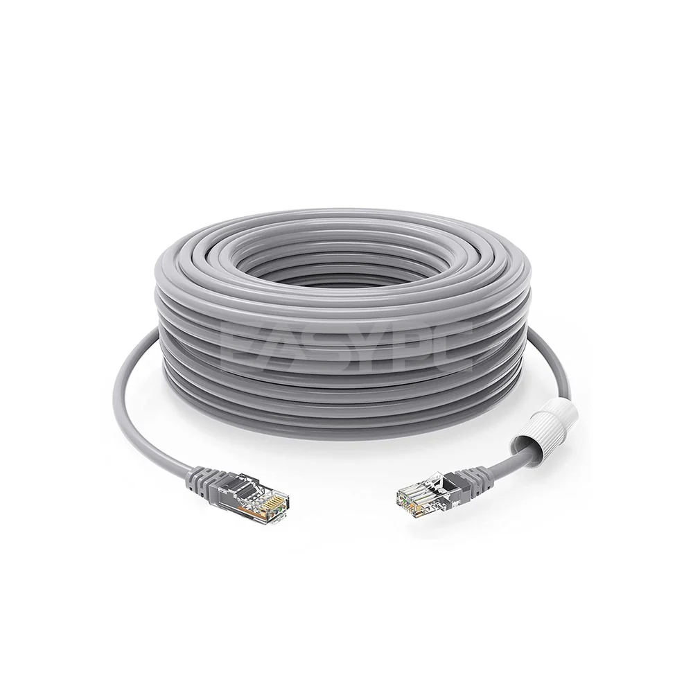 Ad-Link Ethernet Cable 30-Meters Cat5 Light Weight Convenient to Use Patch Cable Gray - Image 7