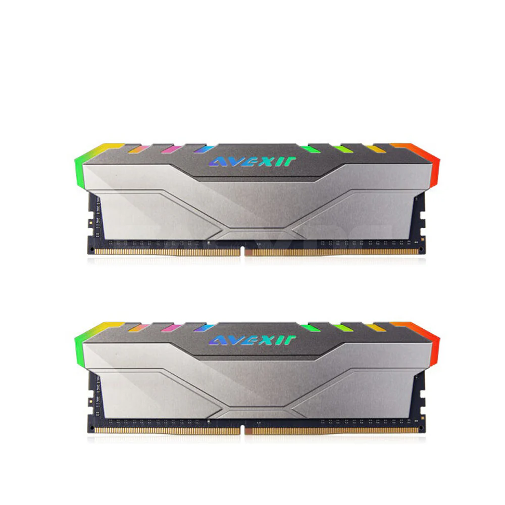 Avexir  Core 2 16gb 2x8 3200mhz Ddr4 2c2b RGB Memory Dark Gray - Image 3