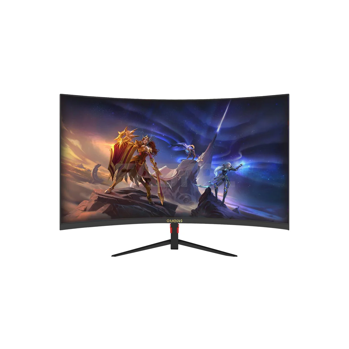 Gamdias Atlas HD27CG and HD27G 27" VA 165hz Curved Screen HDMIS Audio & Video Port Gaming Monitor - Image 5