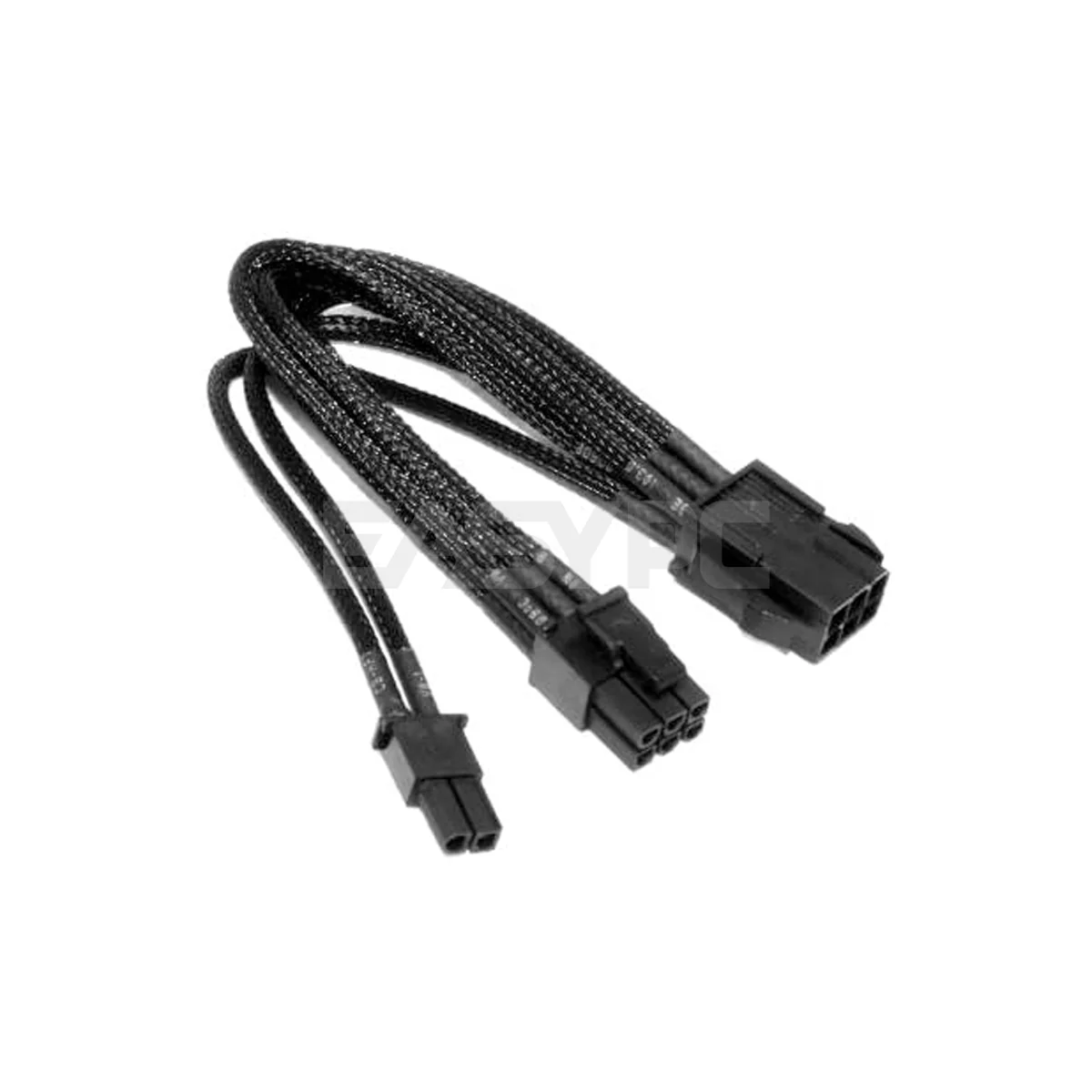 NZXT CB-8V Individually Sleeved 6-Pin to 6+2-Pin VGA Extension Cable - Image 3