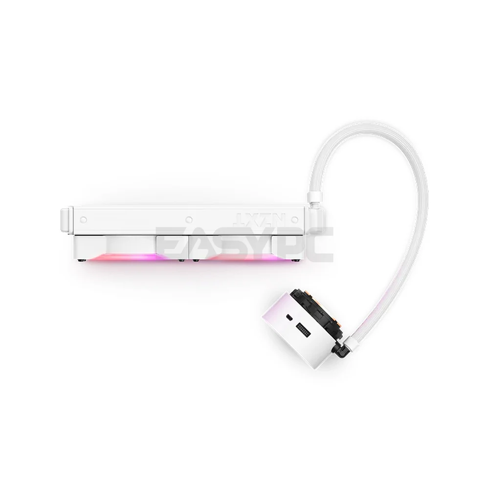 NZXT Kraken Z53 240mm AIO RGB Matte Black/White AER 120mm Radiator Fans CPU Liquid Cooler - Image 8