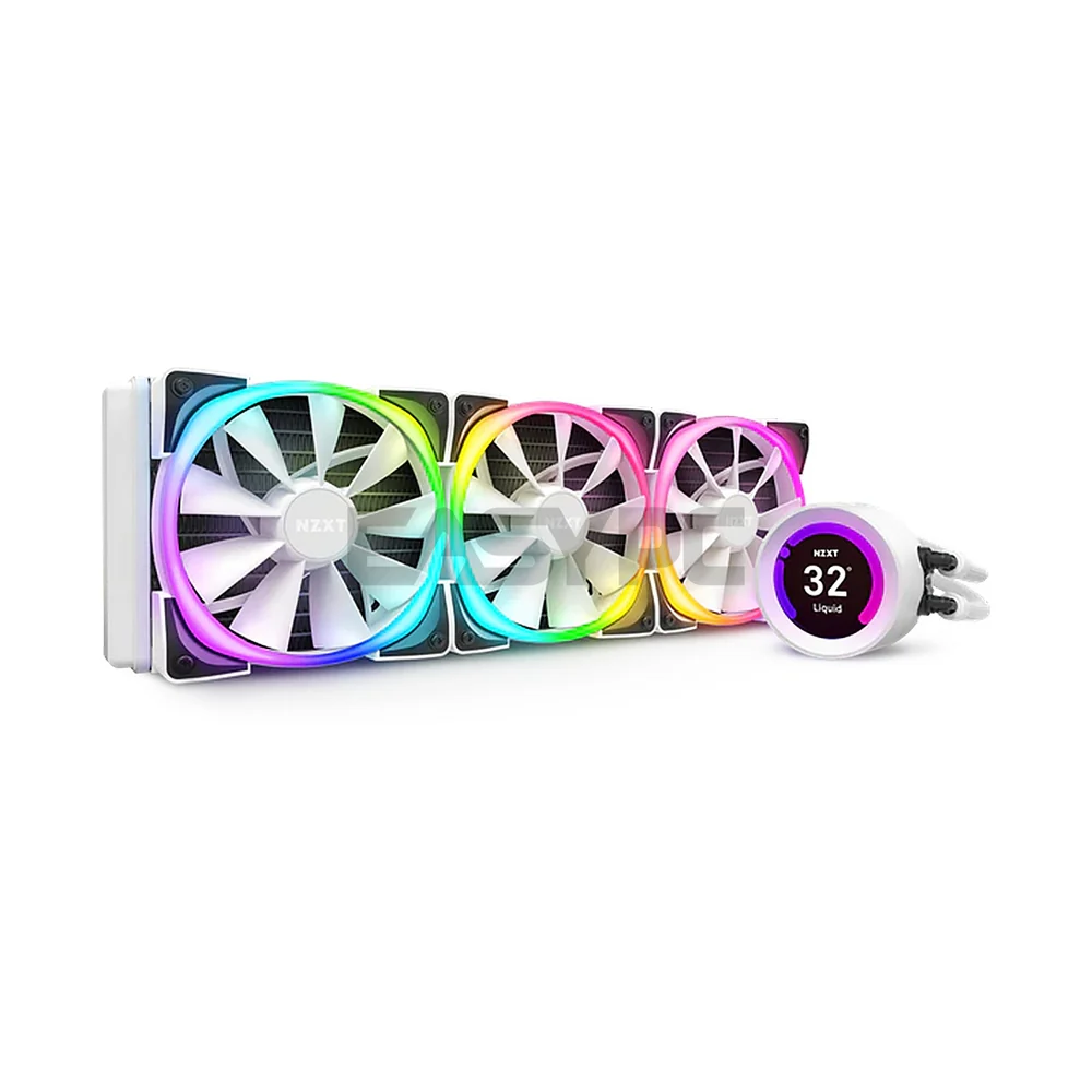 NZXT Kraken Z73 RGB 360mm Black/White RGB Liquid Cooler AER RGB 2 - Image 6