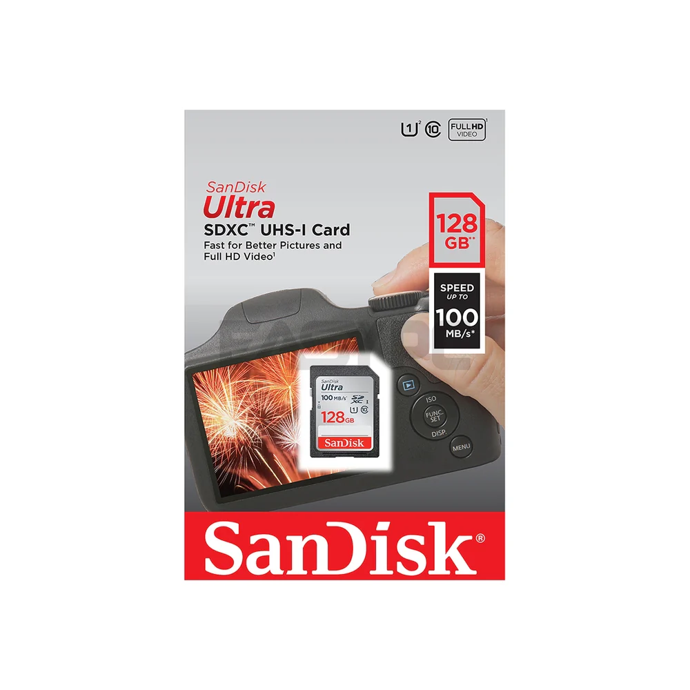 Sandisk SDSDUNR-GN3IN 64GB/126GB/256GB Ultra SD Card  fast w/ exceptional video recording, Capture quality pictures & Full HD video Resistant to water - Image 10