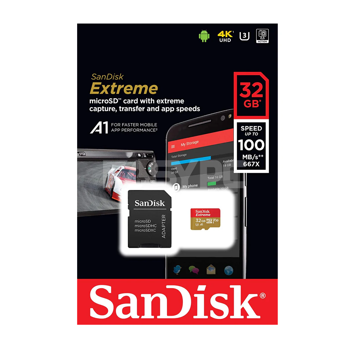 Sandisk SDSQXAF-032G-GN6MA Extreme 32g MircroSD - Image 5