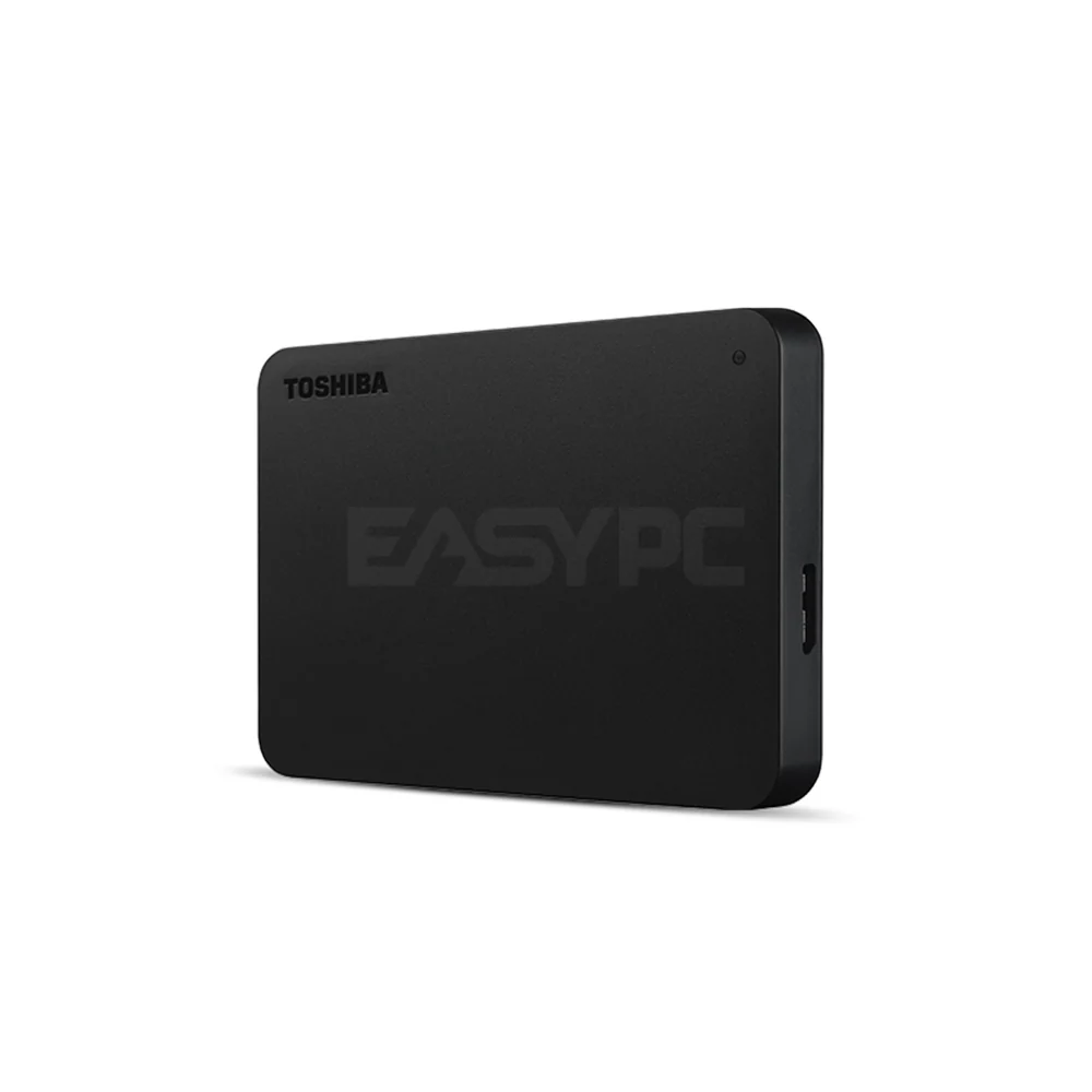 Toshiba Canvio Basics HDTB410AKCAA 1tb USB-C 2.5 External Hard Disk Drive Black - Image 4